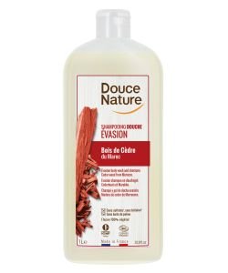 Shampooing douche Evasion - Bois de cèdre BIO, 1 L